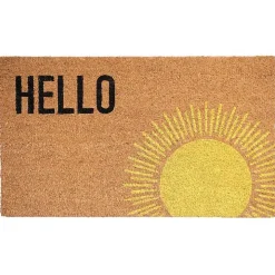 Hello Sunburst Doormat