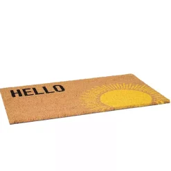 Hello Sunburst Doormat