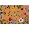 Hello Wildflower Doormat