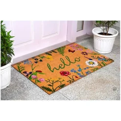 Hello Wildflower Doormat