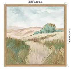 High Season Framed Canvas Art Print