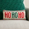 Ho Ho Ho Hooked Mini Pillow
