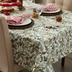 Holiday Berries Tablecloth, 52 in.