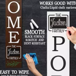 Home Chalk Board Two-Sided Porch Board