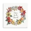 Home For The Harvest Wreath Wall Art