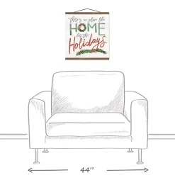 Home for the Holidays Wall Hanger