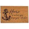 Home is Where You Drop Your Anchor Doormat