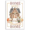 Home Sweet Thankful Home Canvas Art Print