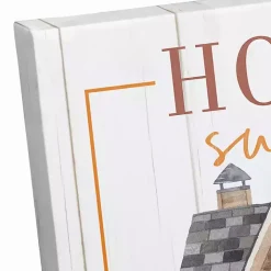 Home Sweet Thankful Home Canvas Art Print