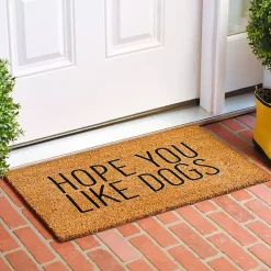 Hope You Like Dogs Coir Doormat