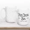 Hot Cocoa Bar Mugs, Set of 2
