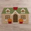 House with Mums Shaped Doormat