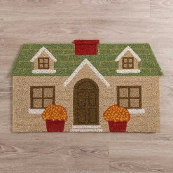 House with Mums Shaped Doormat
