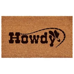 Howdy Cowboy Hat Doormat