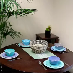 Hues of the Sea 12-pc. Dinnerware Set