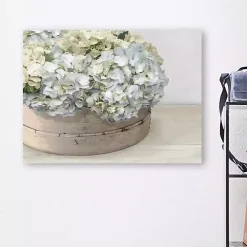 Hydrangea Cluster Canvas Art Print