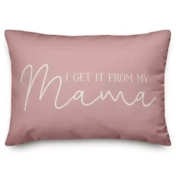 I Get It From My Mama Indoor/Outdoor Pillow