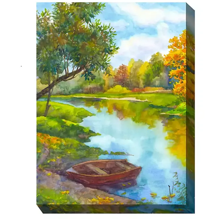 Idle Time Outdoor Canvas Art Print