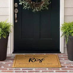 If You Didn't Bring Rose Welcome Mat