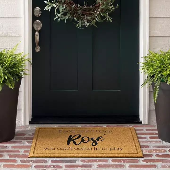 If You Didn't Bring Rose Welcome Mat