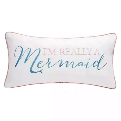 I'm Really a Mermaid Lumbar Pillow