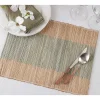 Indigo Banded 4-pc. Placemat Set