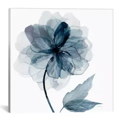 Indigo Bloom I Canvas Art Print