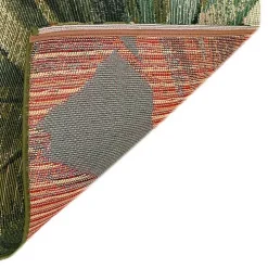 Island Leaf Outdoor Rug, 4x7
