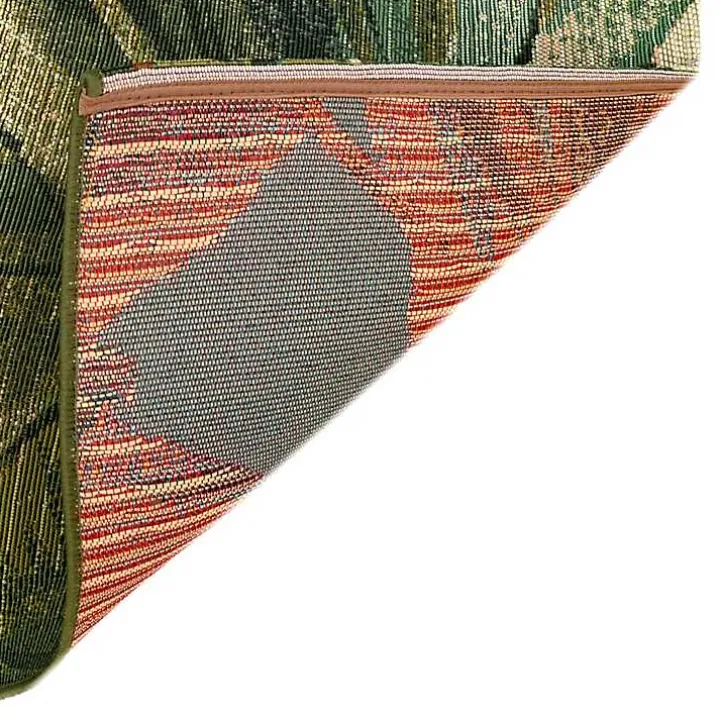 Island Leaf Outdoor Rug, 4x7