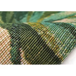 Island Leaf Outdoor Rug, 4x7