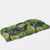 Island Leaves Outdoor Loveseat Cushion