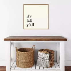 It's Fall Ya'll Poem Framed Wall Art