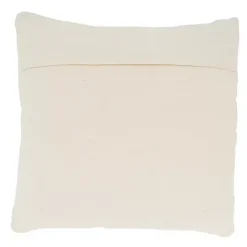 Ivory Boho Fringe Jute Pillow