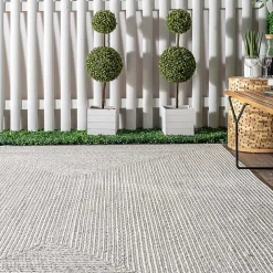 Ivory Braided Lefebvre Area Rug, 10x14