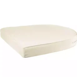 Ivory Outdoor Wicker Seat Cushion