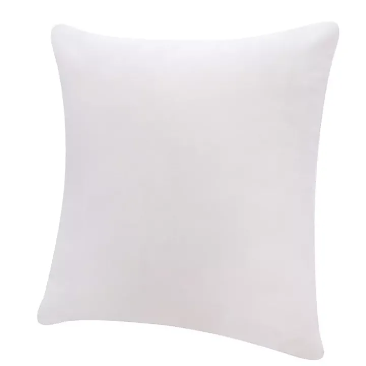 Ivory Velvet Handmade Throw Pillow