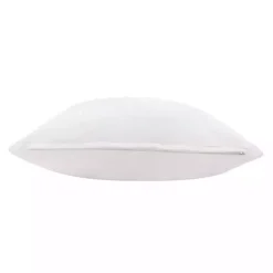 Ivory Velvet Handmade Throw Pillow