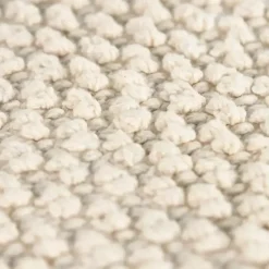 Ivory Woven Nubby Pillow