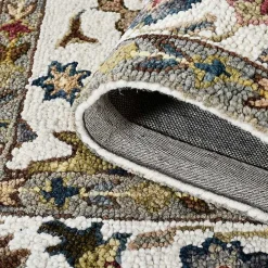 Jackson Ivory Hand-Tufted Area Rug, 5x7