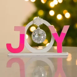 Joy Disco Ball Tabletop Sign