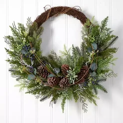 Juniper and Evergreen Vine Wreath