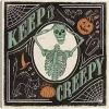 Keep It Creepy Skeleton Canvas Art Print