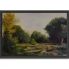 La Clairiere Framed Canvas Art Print, 32x48