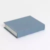 Large Light Blue Linen Book Box