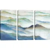 Layered View I Canvas Art Prints, Set of 3