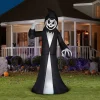 LED Animated Reaper Halloween Inflatable, 9.5 ft.