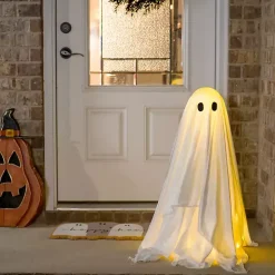 LED Fabric Ghost Decoration, 30 in.