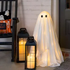 LED Fabric Ghost Decoration, 30 in.