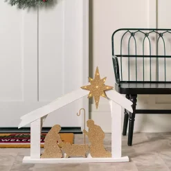 LED Nativity Scene Porch Decoration