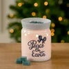 LED Peace on Earth Wax Warmer